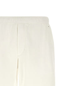 Brunello Cucinelli Interlock Cotton Bermuda Shorts White