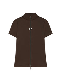 courrèges Women's Interlock Top Brown