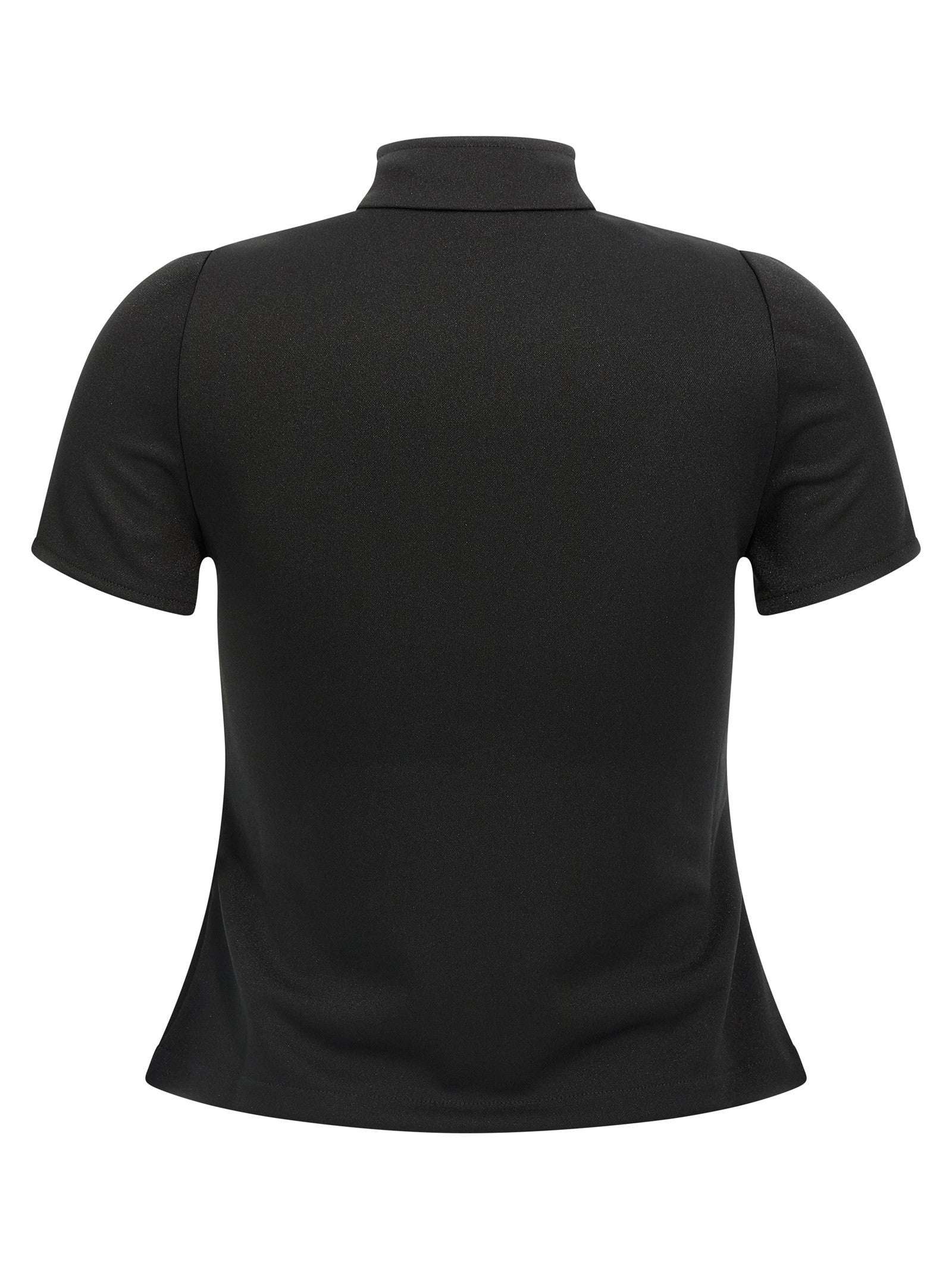courrèges Interlock Zipped Top Black