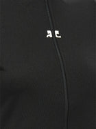 courrèges Interlock Zipped Top Black, view 4