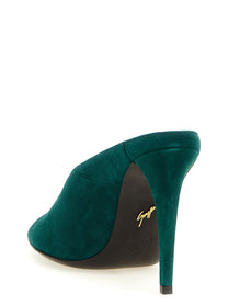 Giuseppe Zanotti Intriigo Cluedo Sandals Green