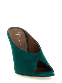 Giuseppe Zanotti Intriigo Cluedo Sandals Green