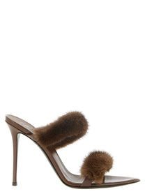 Giuseppe Zanotti Intriigo Mules Brown