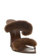 Giuseppe Zanotti Intriigo Mules Brown, view 2