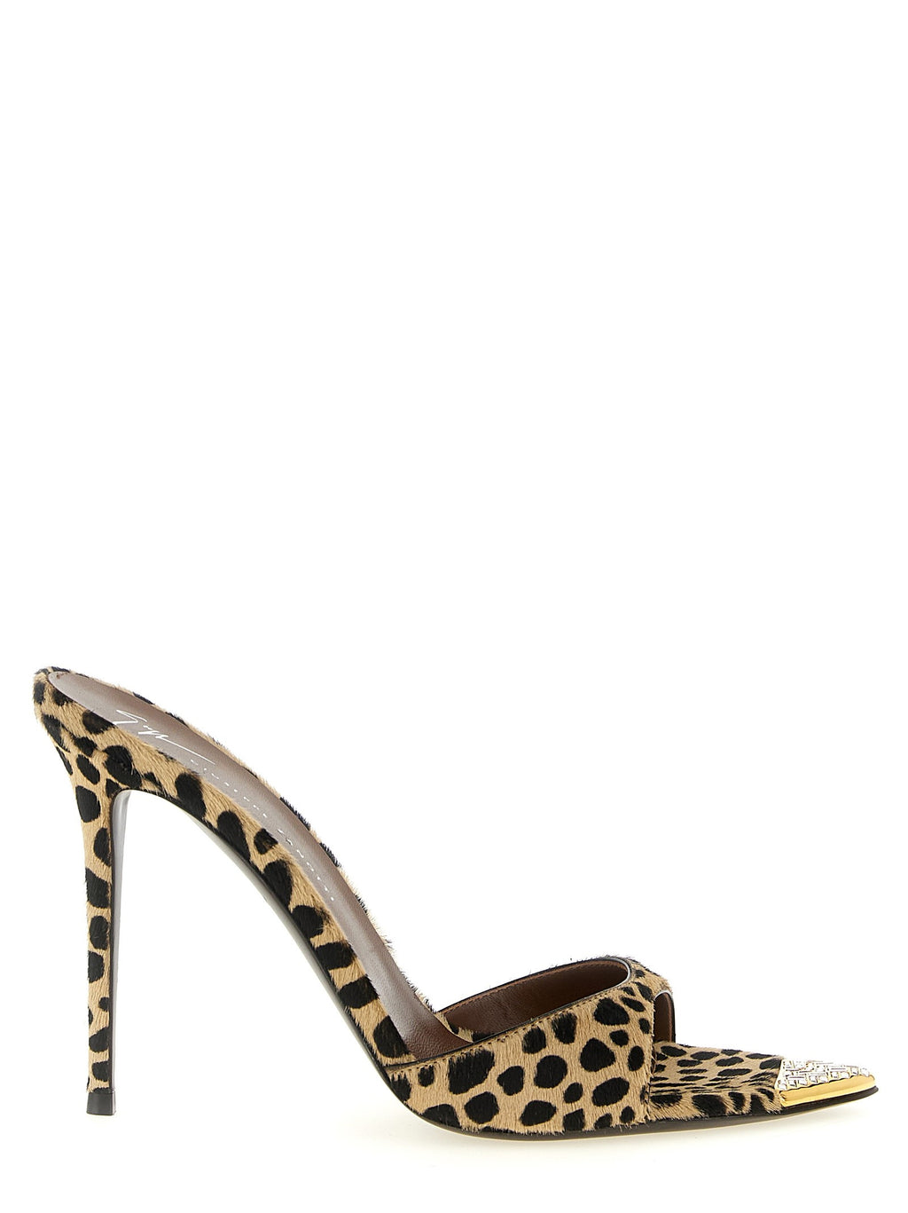 Giuseppe Zanotti Intriigo Savage Mules Gold