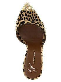 Giuseppe Zanotti Intriigo Savage Mules Gold