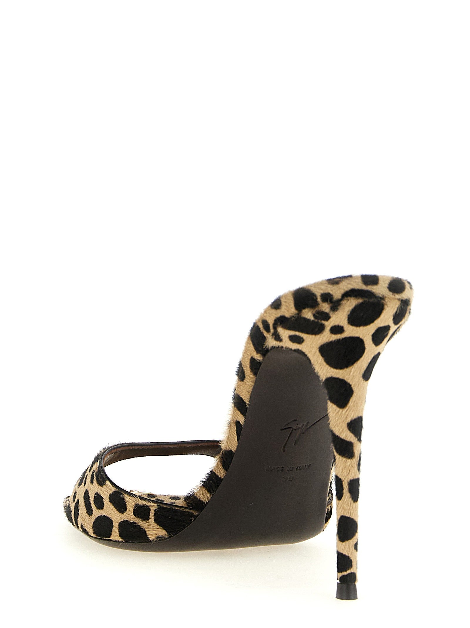 Giuseppe Zanotti Intriigo Savage Mules Gold