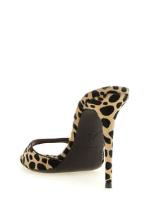 Giuseppe Zanotti Intriigo Savage Mules Gold