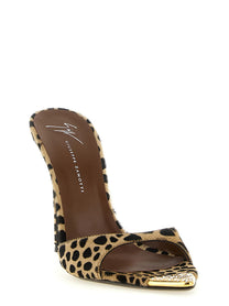 Giuseppe Zanotti Intriigo Savage Mules Gold