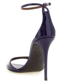 Giuseppe Zanotti Intriigo Strap Sandals Purple