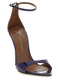 Giuseppe Zanotti Intriigo Strap Sandals Purple