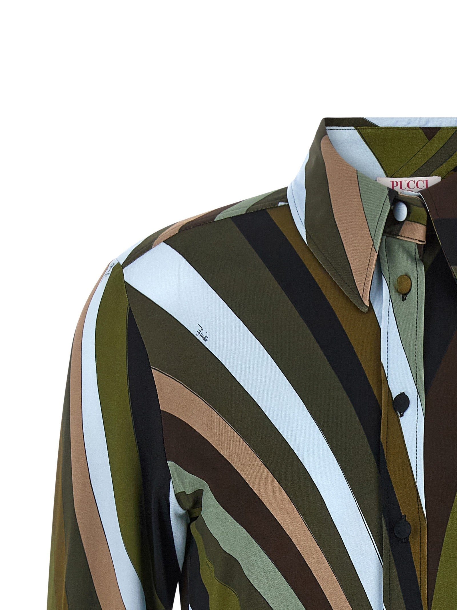 Emilio Pucci Iride Shirt Gold