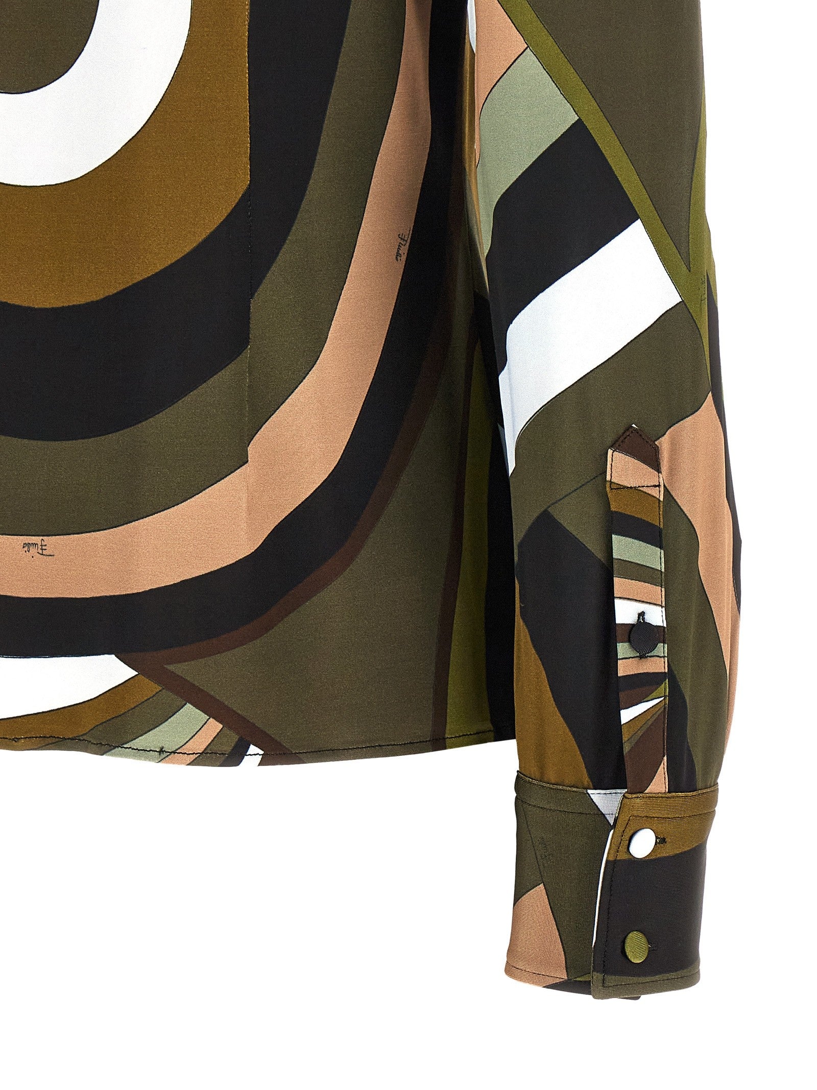 Emilio Pucci Iride Shirt Gold