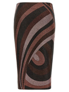 Emilio Pucci Iride Skirt Red, view 2