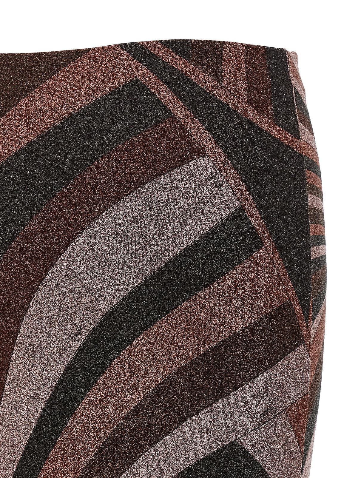 Emilio Pucci Iride Skirt Red