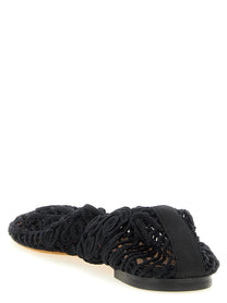 Odissi Iris Ballet Flats Black