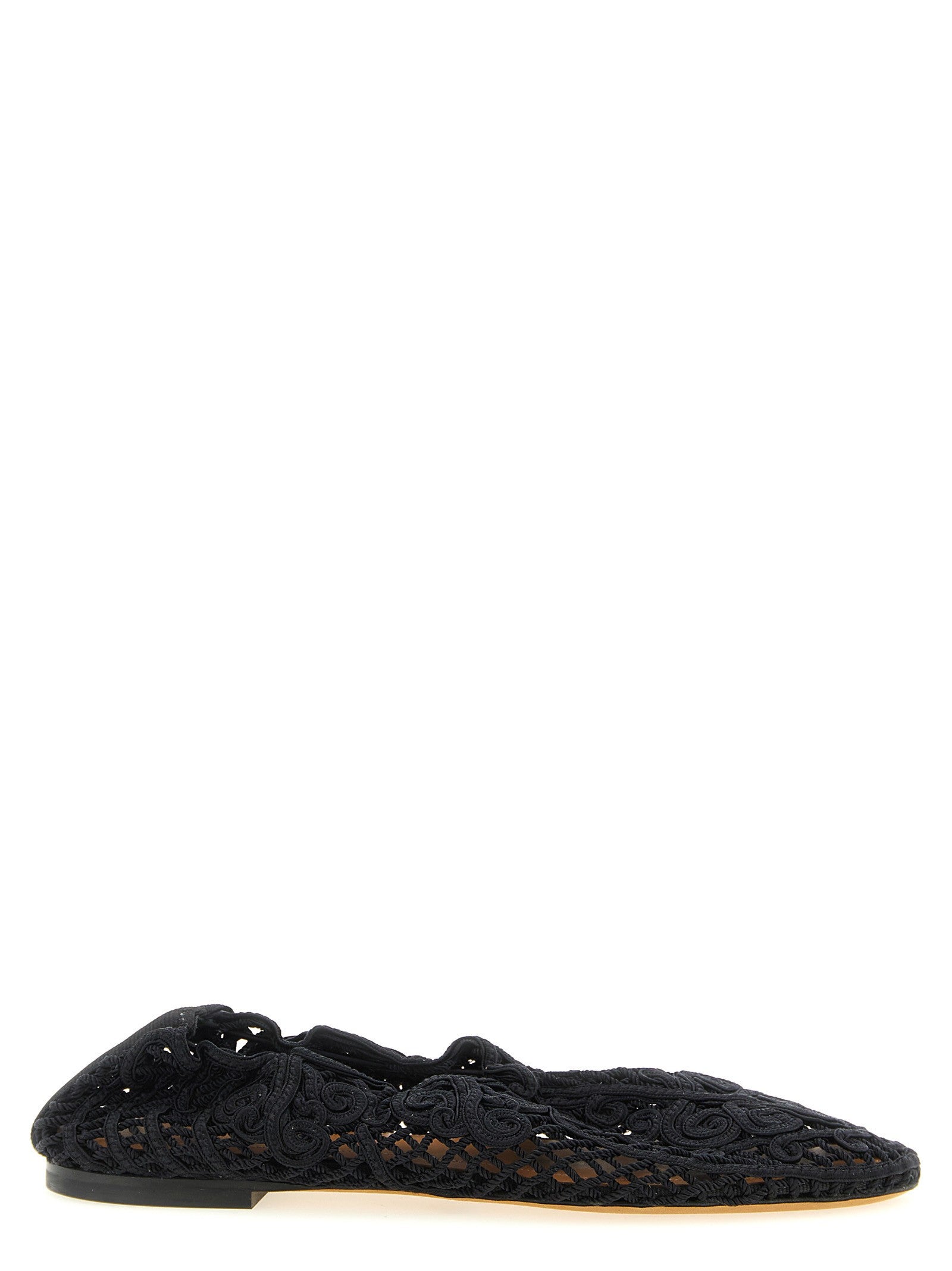 Odissi Iris Ballet Flats Black