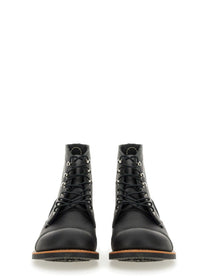 Red Wing Men's Iron Ranger Boot Black Red Wing