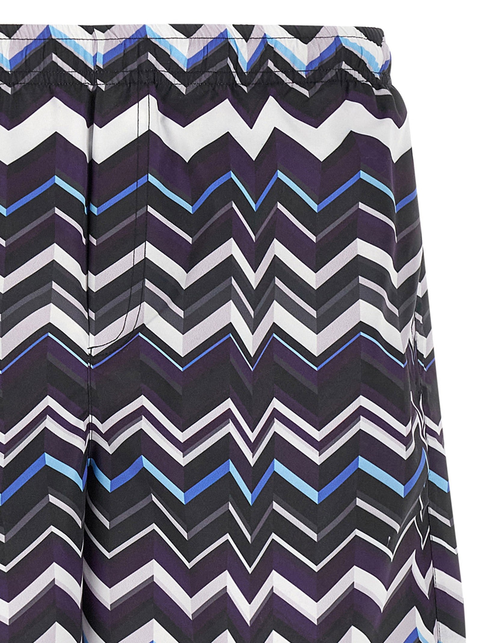 Missoni Irregular Zig Zag Swimsuit Gold