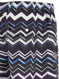 Missoni Irregular Zig Zag Swimsuit Gold