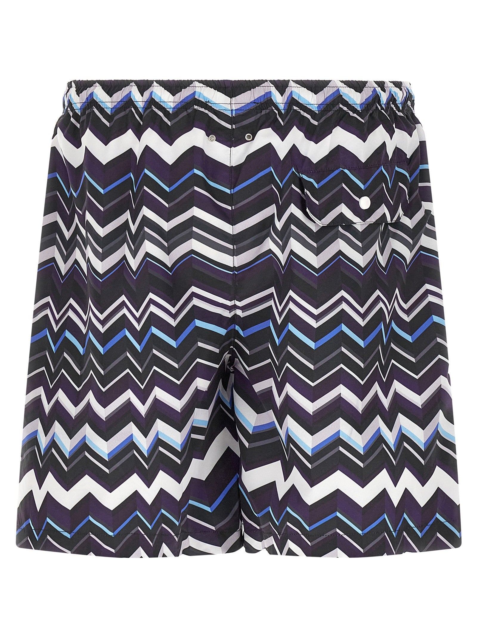 Missoni Irregular Zig Zag Swimsuit Gold