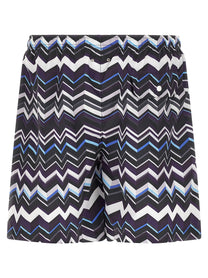 Missoni Irregular Zig Zag Swimsuit Gold