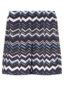 Missoni Irregular Zig Zag Swimsuit Gold