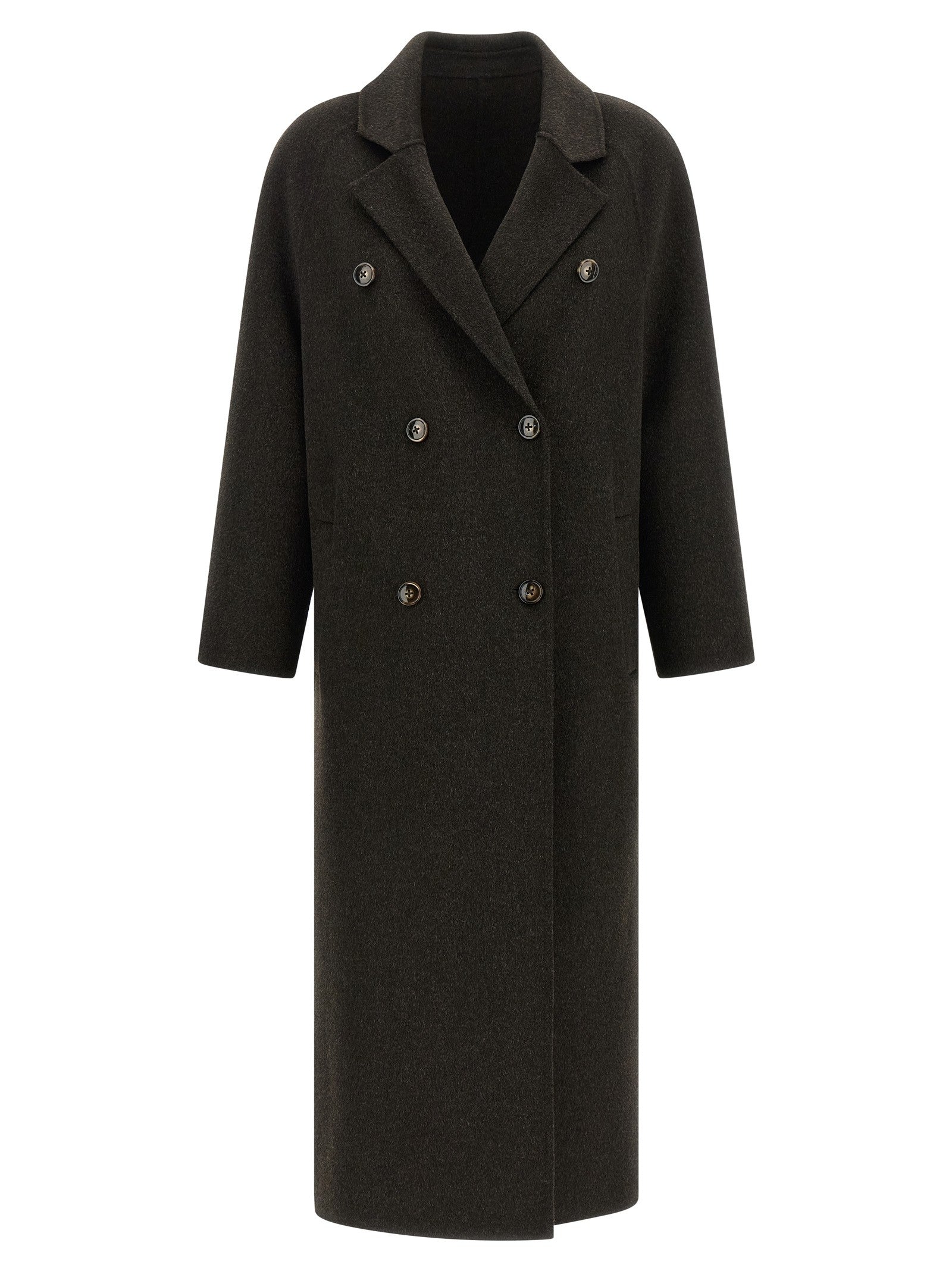 Loulou De Saison Irvin Double Breasted Coat Brown