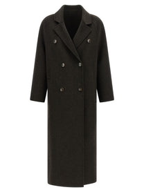 Loulou De Saison Irvin Double Breasted Coat Brown