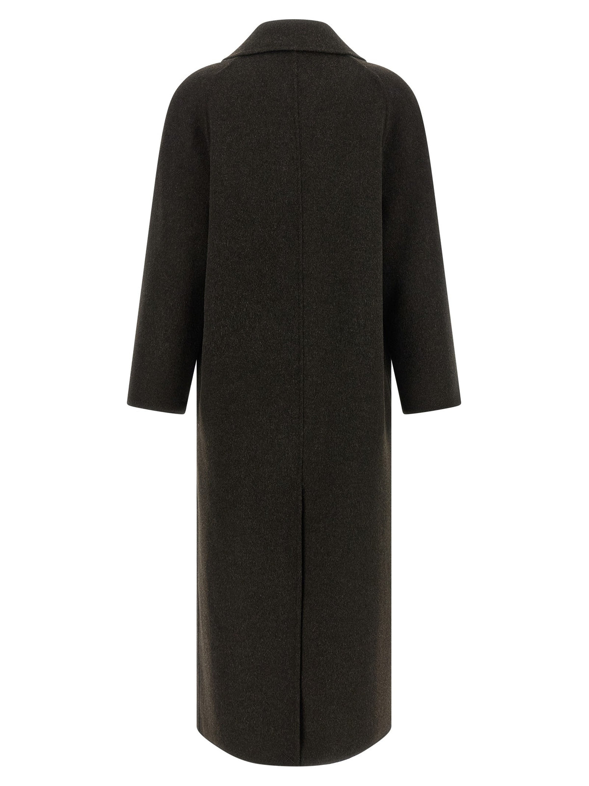 Loulou De Saison Irvin Double Breasted Coat Brown, view 2