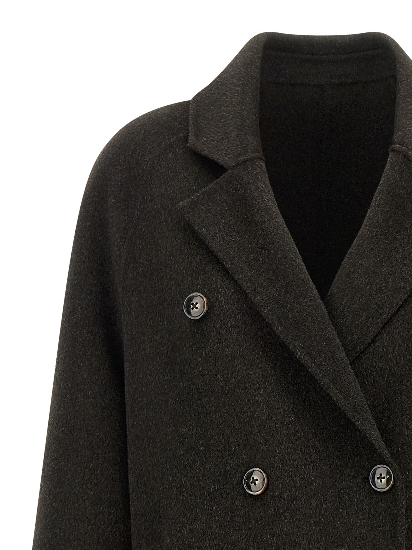 Loulou De Saison Irvin Double Breasted Coat Brown