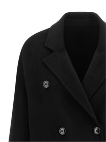 Loulou De Saison Irvin Double Breasted Coat Black