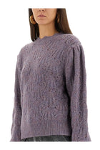Isabel Marant Étoile Women's Celestine Sweater Purple, view 4
