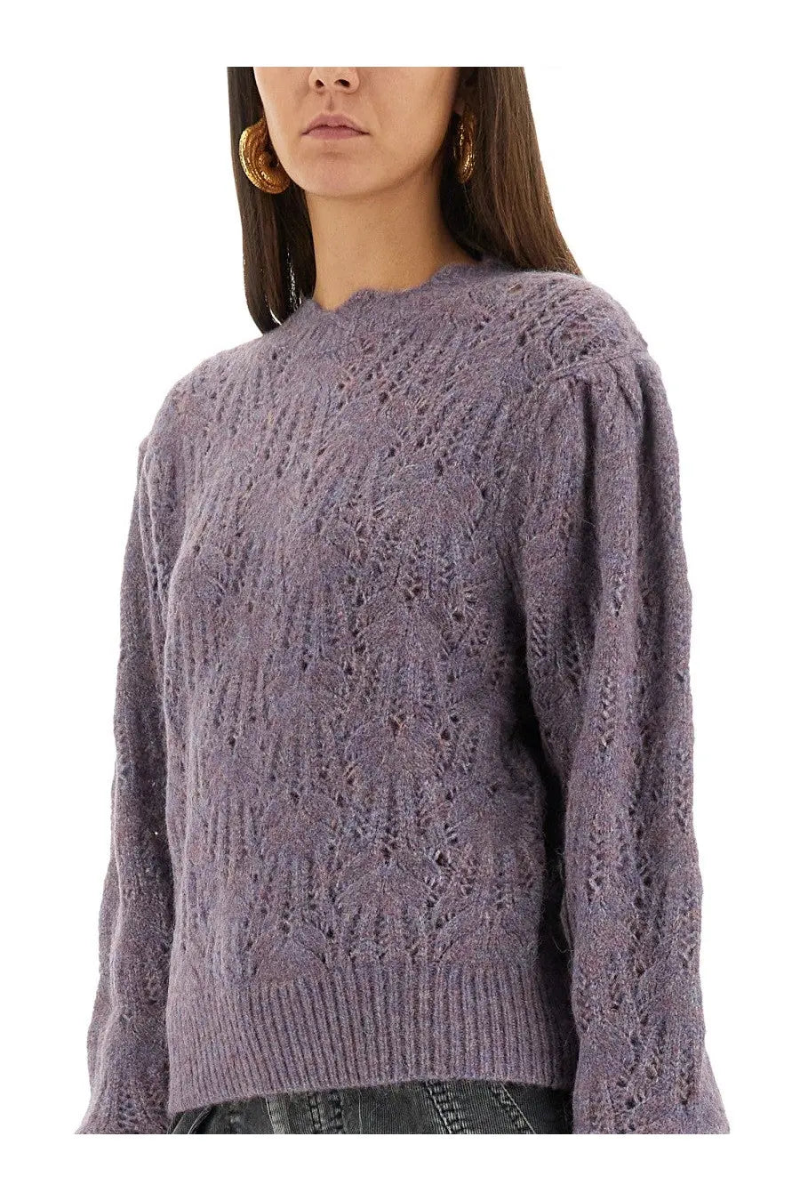 Isabel Marant Étoile Women's Celestine Sweater Purple, view 4