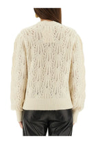 Isabel Marant Étoile Women's Celestine Sweater White, view 3