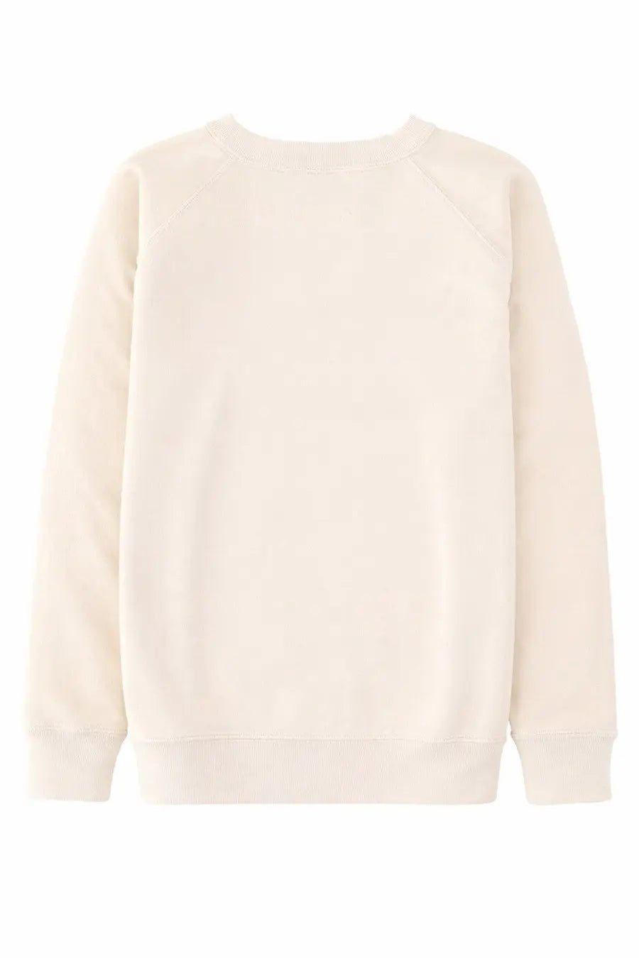 Cream-colored soft cotton sweatshirt with classic crew neck and ribbed cuffs from Isabel Marant Étoile Women’s Felpa Millyny White