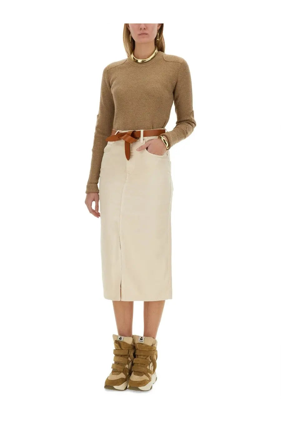 Isabel Marant Étoile Women's Jersey Gabyne Beige, view 2