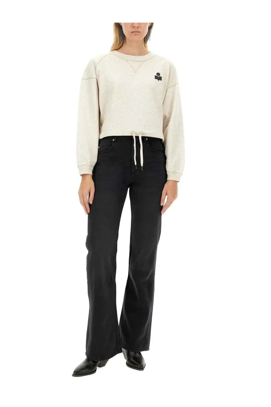 Isabel Marant Étoile Women's Margo Sweatshirt Beige, view 2