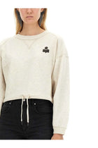 Isabel Marant Étoile Women's Margo Sweatshirt Beige, view 4