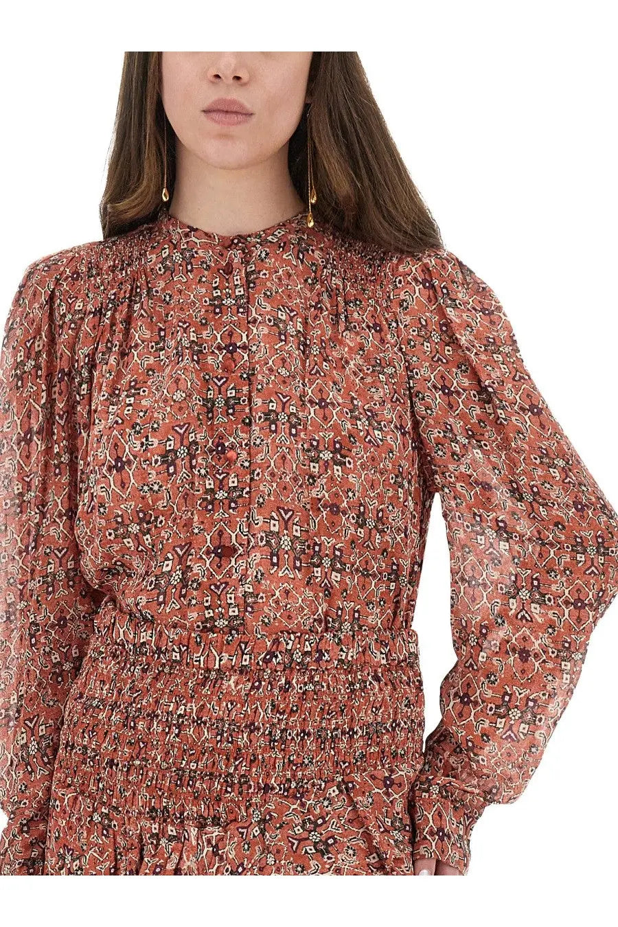 Isabel Marant Étoile Women's Noeline Blouse Red, view 4