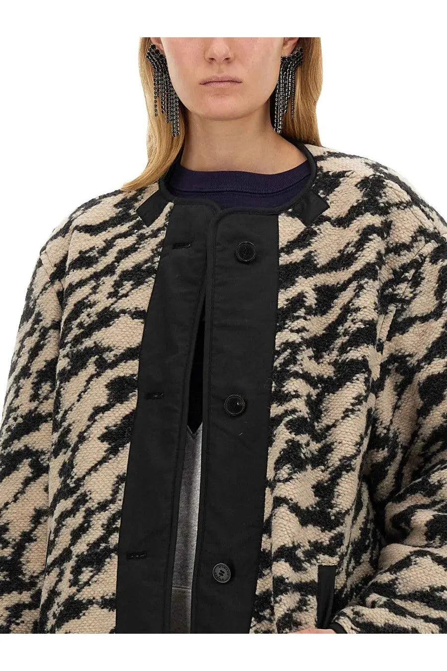 Isabel Marant Étoile Women's Reversible Jacket Fernelia Multicolor, view 4