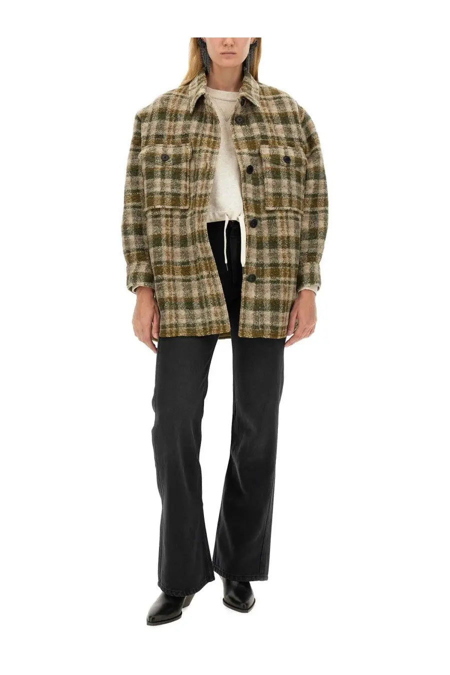 Isabel Marant Étoile Women's Shirt Jacket Harveli Multicolor, view 2