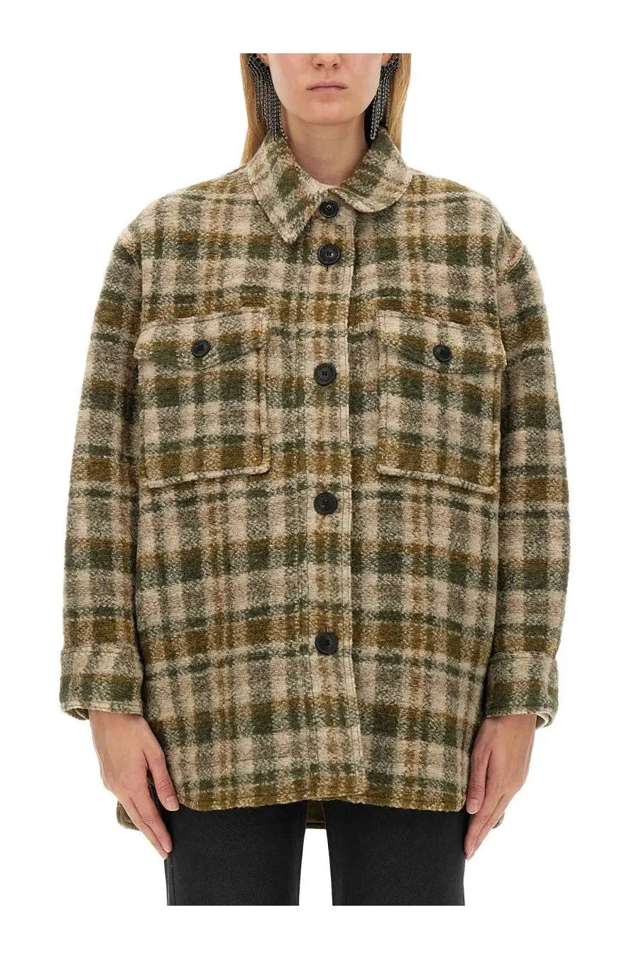 Isabel Marant Étoile Women's Shirt Jacket Harveli Multicolor