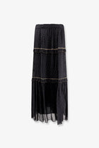 Isabel Marant Étoile Women's Volodia Polka Dots Skirt Black