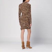 Isabel Marant - ISABEL MARANT Leopard print dress in silk blend - Dresses