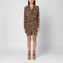 Isabel Marant - ISABEL MARANT Leopard print dress in silk blend - Dresses