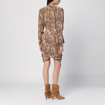 Isabel Marant - ISABEL MARANT Cleora snake print dress - Women’s Clothing