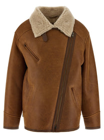 ISABEL MARANT - ISABEL MARANT - ’Adelina’ sheepskin jacket - Women’s Outerwear