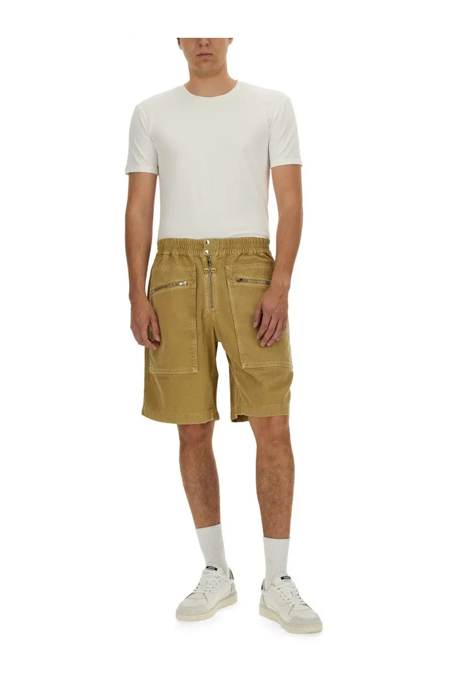ISABEL MARANT Men's Bermuda Shorts Jayah Beige, view 2