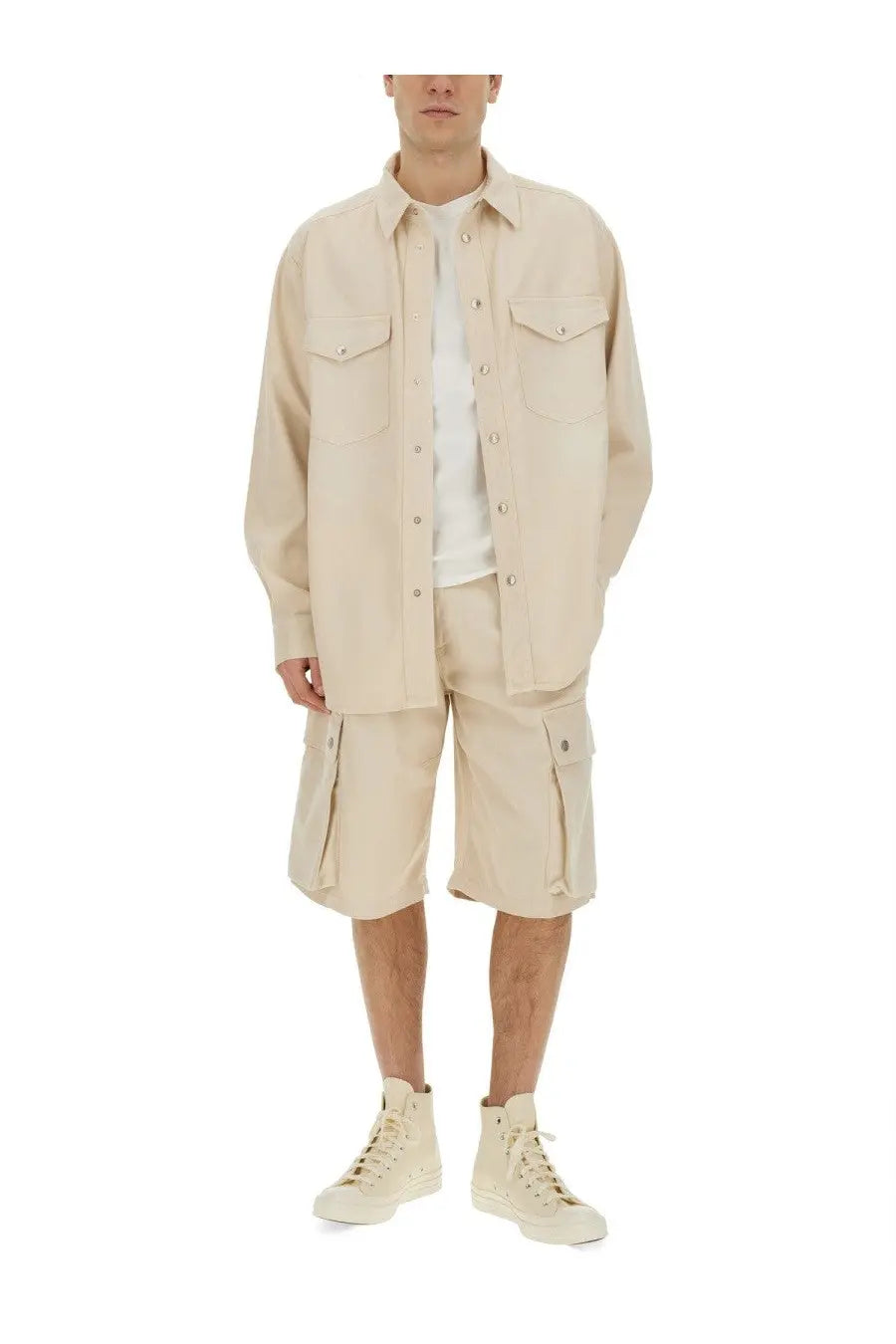 ISABEL MARANT Men's Bermuda Tejelo Pink, view 2